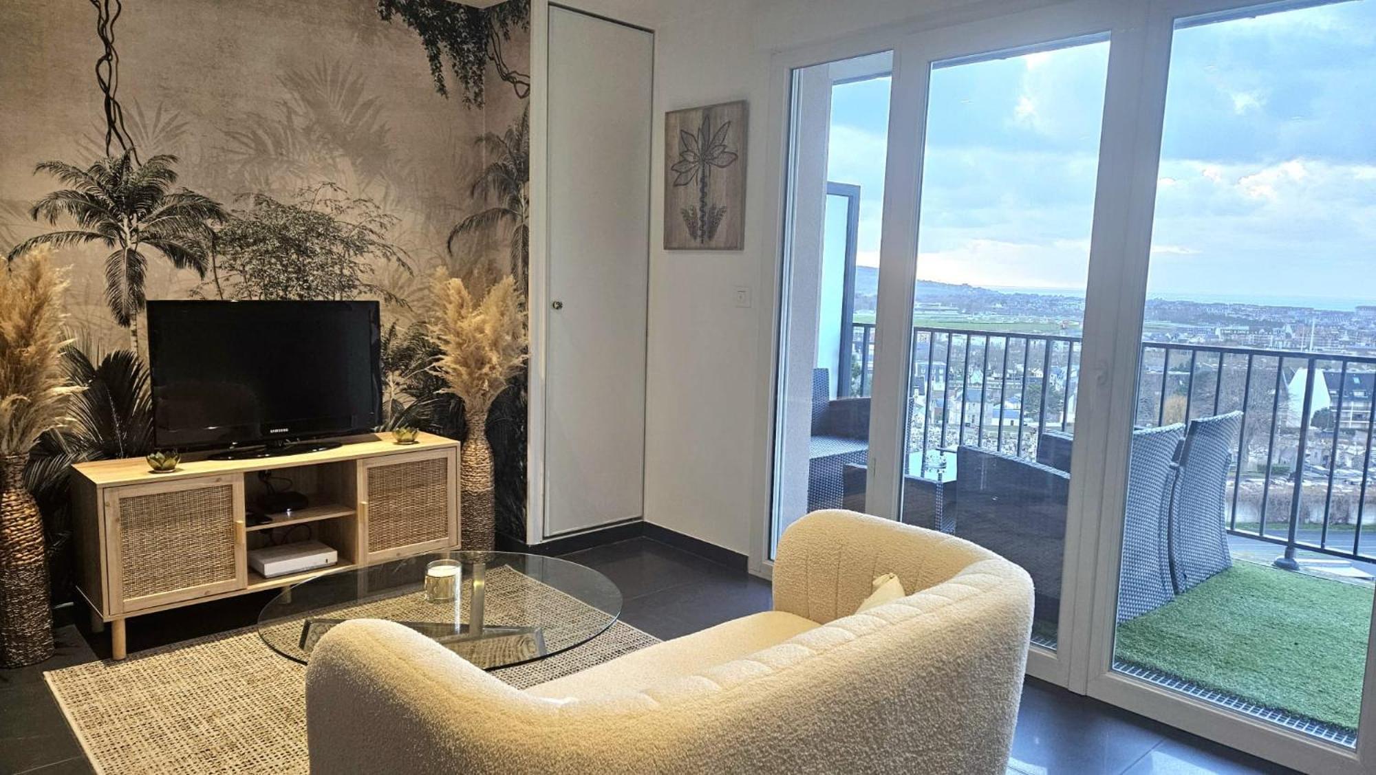 Superbe Appartement T2 Vue Mer Trouville-sur-Mer Eksteriør bilde